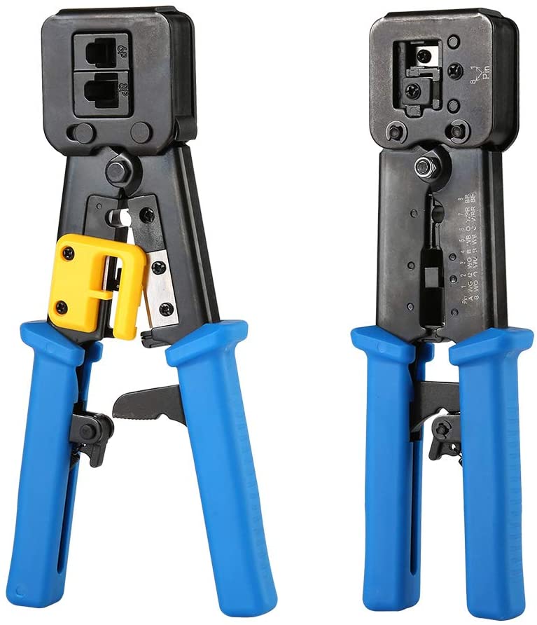 Pass Trough RJ45 Crimping Tool