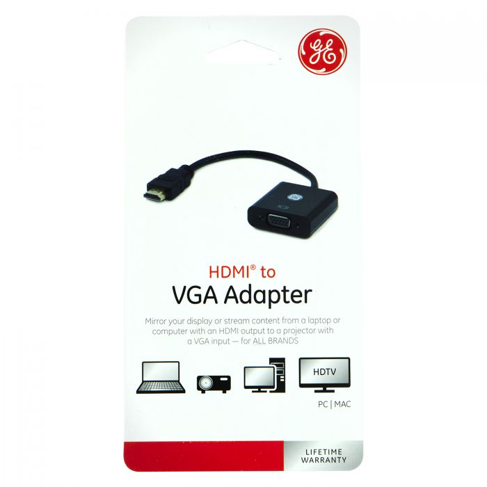 GE HDMI To VGA Adapter