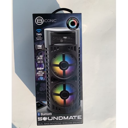Biconic SOUNDMATE Dual Bass Boosting Wireless Speaker