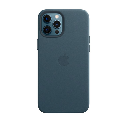 Coque en cuir pour iPhone 12 Pro Max avec MagSafe