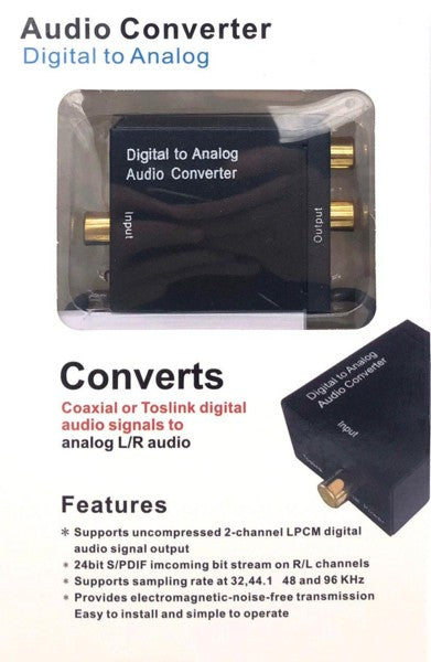 Audio Converter Digital to Analog
