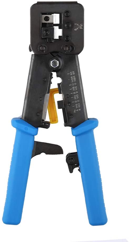 Pass Trough RJ45 Crimping Tool