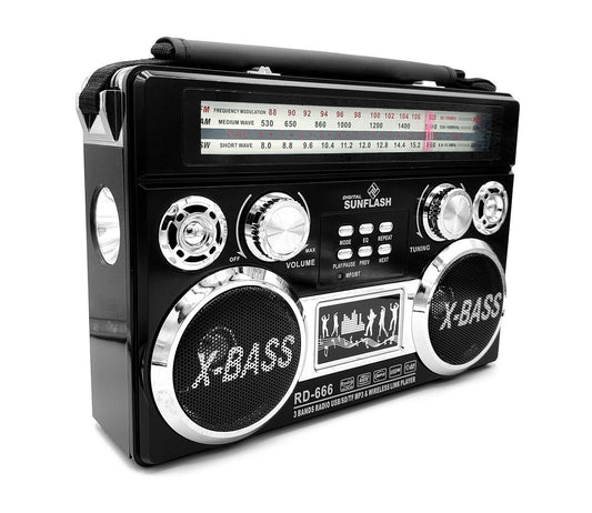 RD-666 Sunflash 3 Band Radio