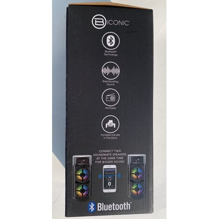 Biconic SOUNDMATE Dual Bass Boosting Wireless Speaker